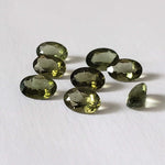  Authentic Moldavite | Oval Cut | 6x4mm | Chlum Region, Czech Republic 6