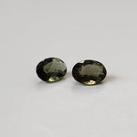  Authentic Moldavite | Oval Cut | 7x5mm | Chlum Region, Czech Republic | SO24 4