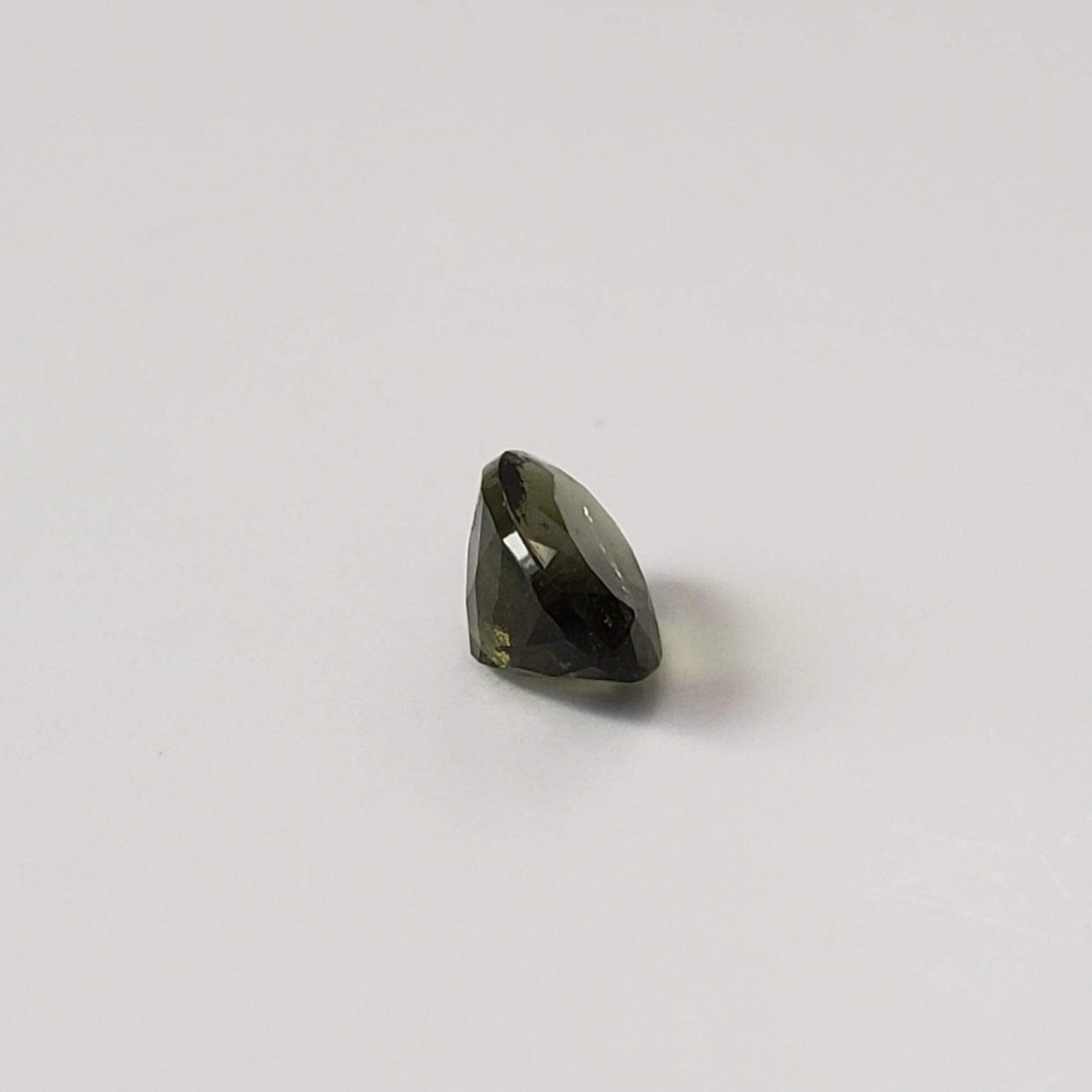  Authentic Moldavite | Oval Cut | 8x6mm | Chlum Region, Czech Republic | SO24 6