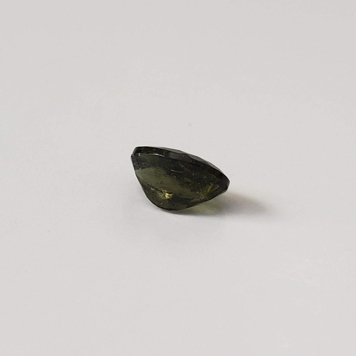  Authentic Moldavite | Oval Cut | 8x6mm | Chlum Region, Czech Republic | SO24 7