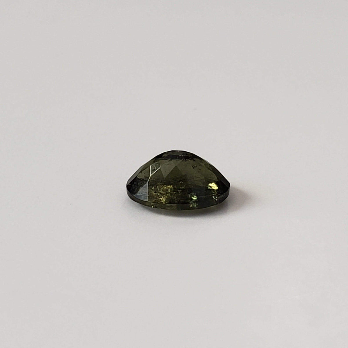  Authentic Moldavite | Oval Cut | 8x6mm | Chlum Region, Czech Republic | SO24 8