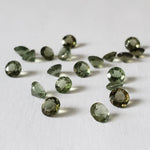  Authentic Moldavite | Round Cut | 4mm | Chlum Region, Czech Republic | SO24 5