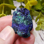 A - Azurite on Malachite Mineral Crystal, 25.1 grams Lavender Pit - Bisbee, Arizona 1