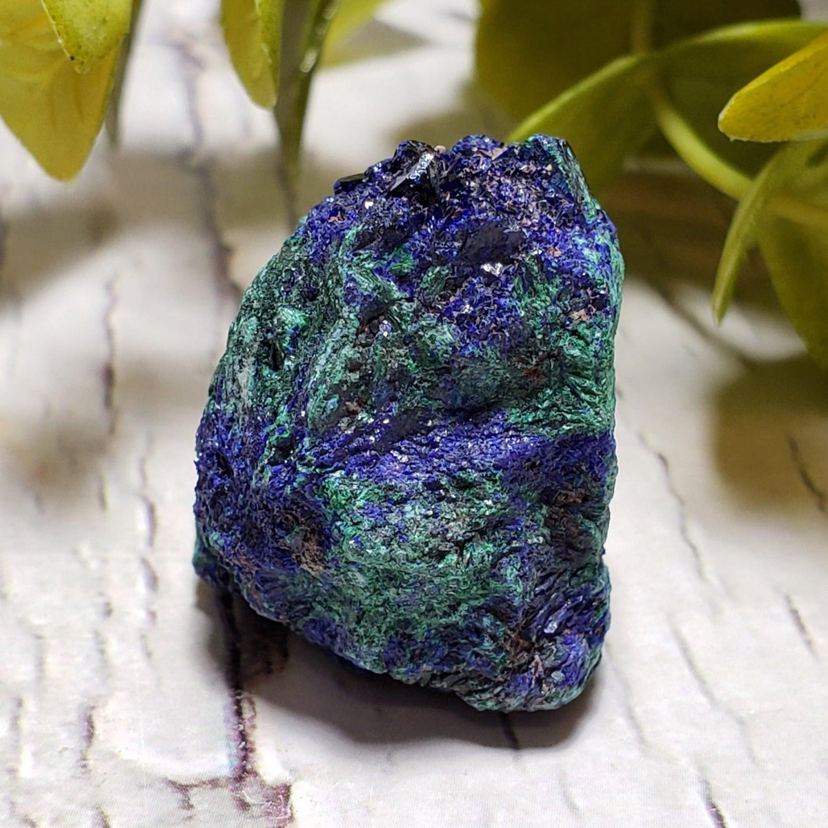 A - Azurite on Malachite Mineral Crystal, 25.1 grams Lavender Pit - Bisbee, Arizona 9
