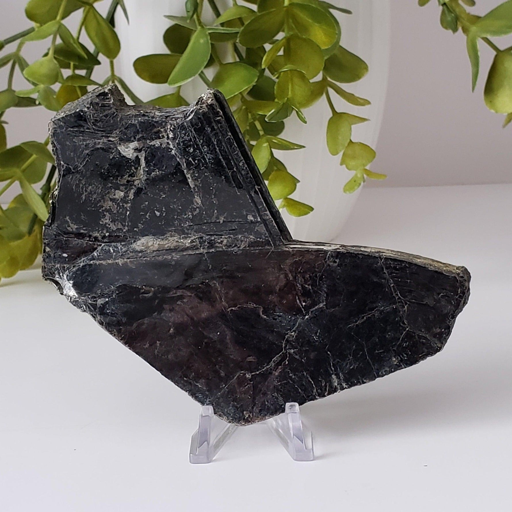  Biotite Mica Book | Black Crystal | 173.8 Grams | Ontario, Canada | SO24 