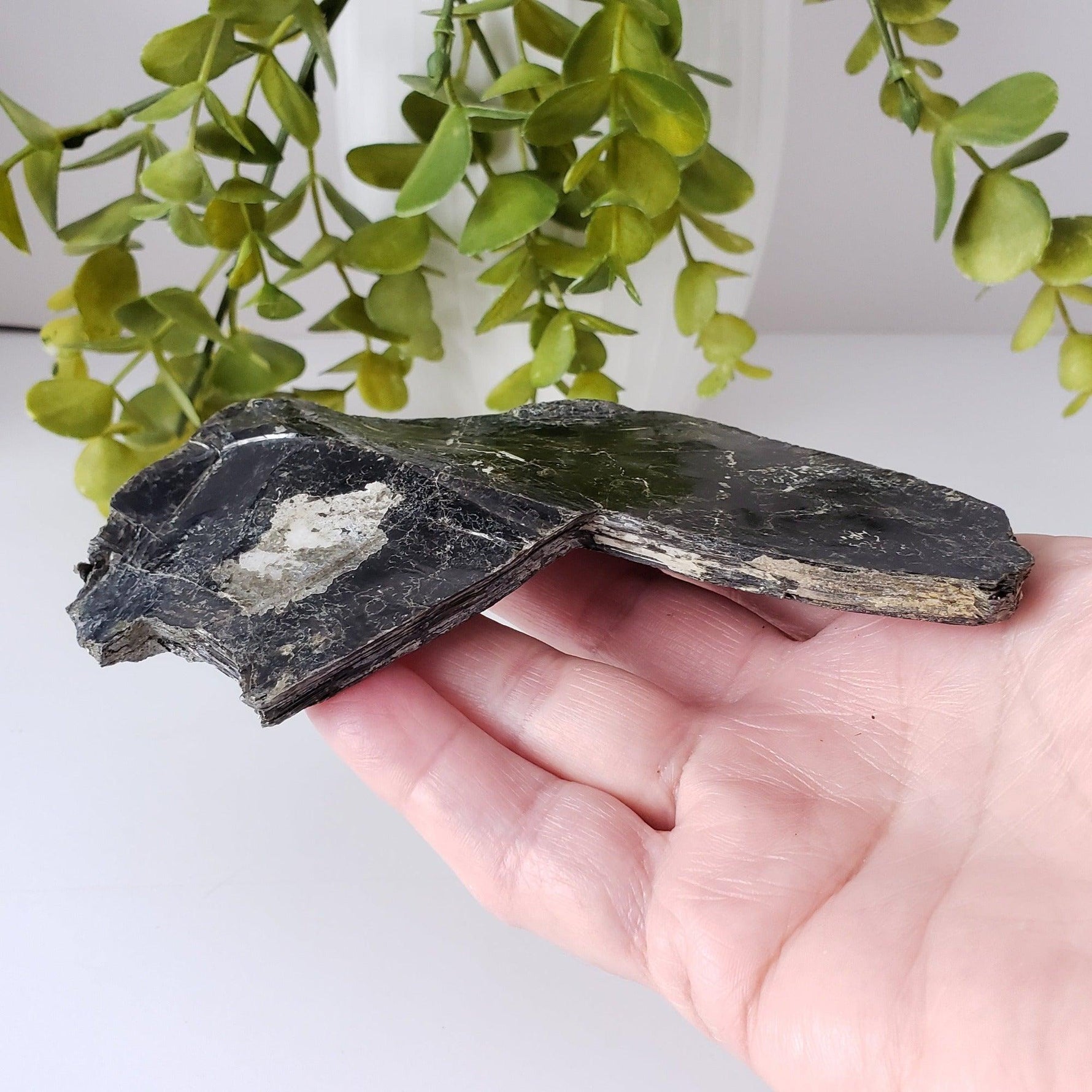  Biotite Mica Book | Black Crystal | 173.8 Grams | Ontario, Canada | SO24 6