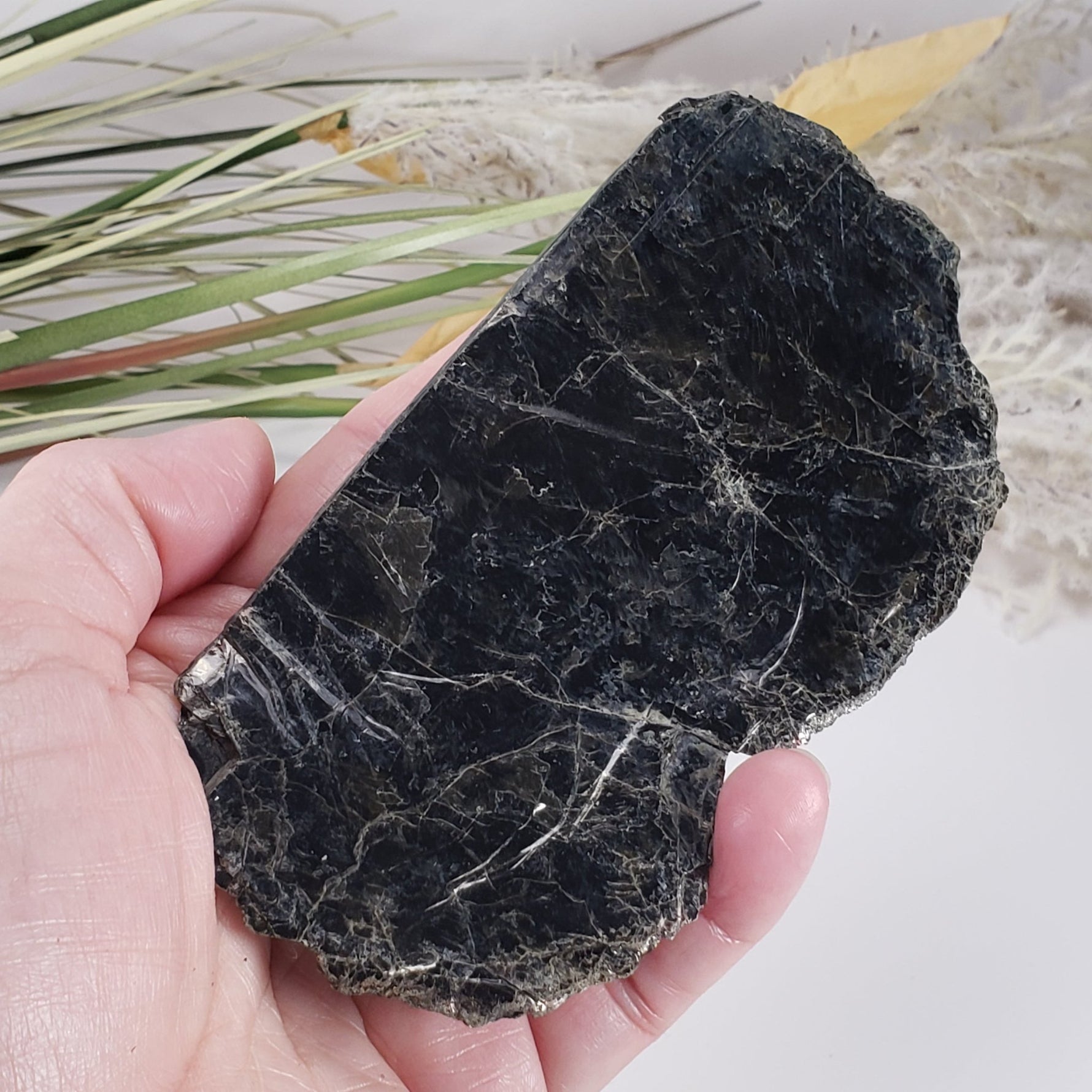  Biotite Mica Book | Black Crystal | 46.8 Grams | Ontario, Canada | SO24 2