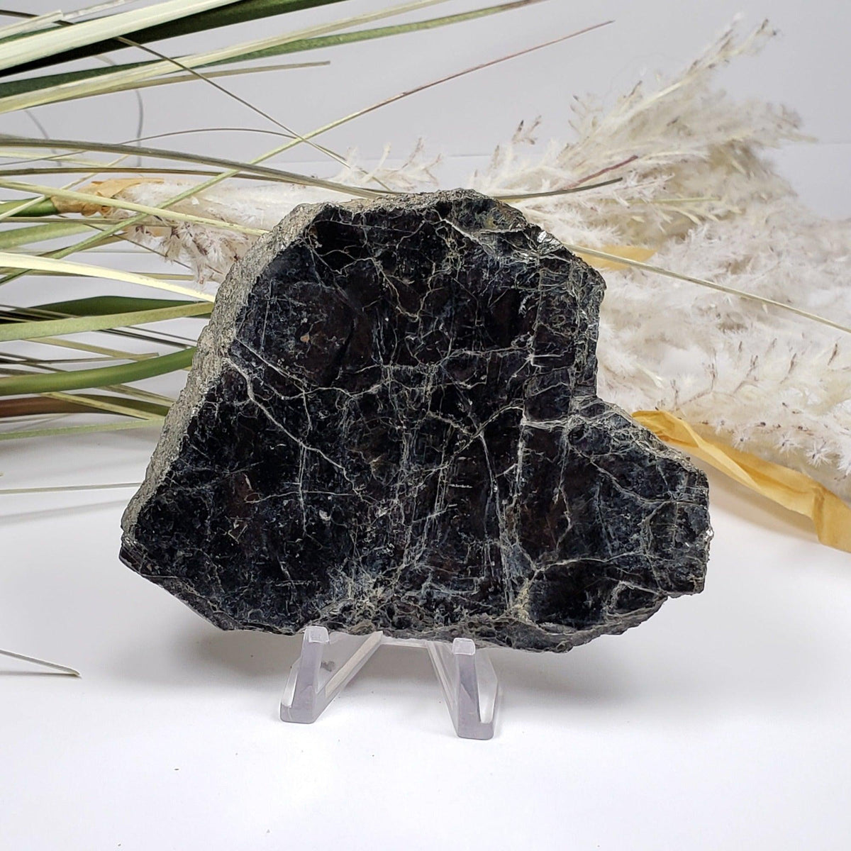  Biotite Mica Book | Black Crystals | 127.4 Grams | Ontario, Canada | SO24 