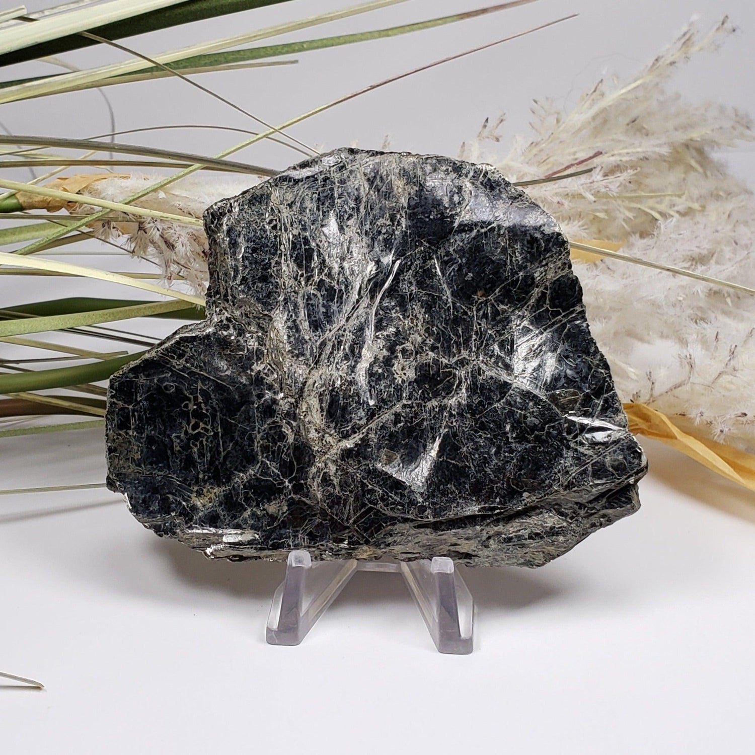  Biotite Mica Book | Black Crystals | 127.4 Grams | Ontario, Canada | SO24 1