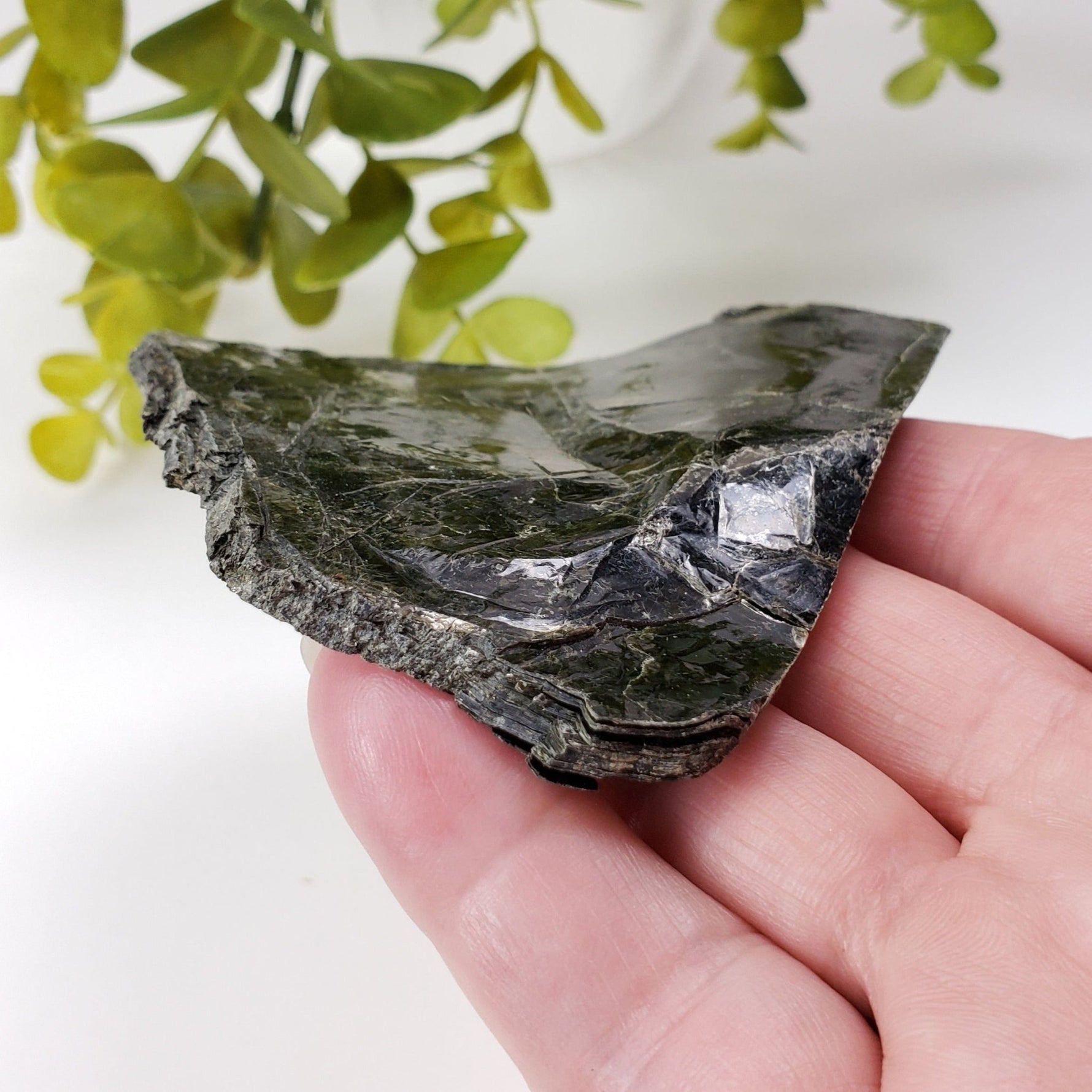  Biotite Mica Book | Black Crystals | 47.7 Grams | Ontario, Canada | SO24 2