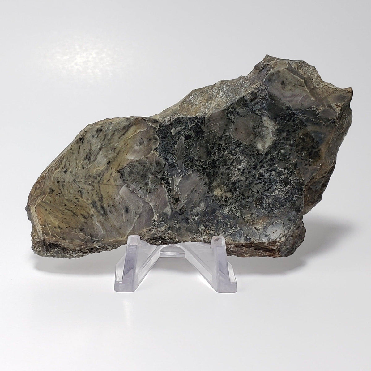  Black Onaping Slice | 102.5 Grams | Impactite | Sudbury Structure, Canada | SO24 2