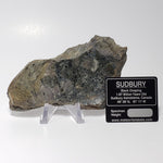  Black Onaping Slice | 102.5 Grams | Impactite | Sudbury Structure, Canada | SO24 