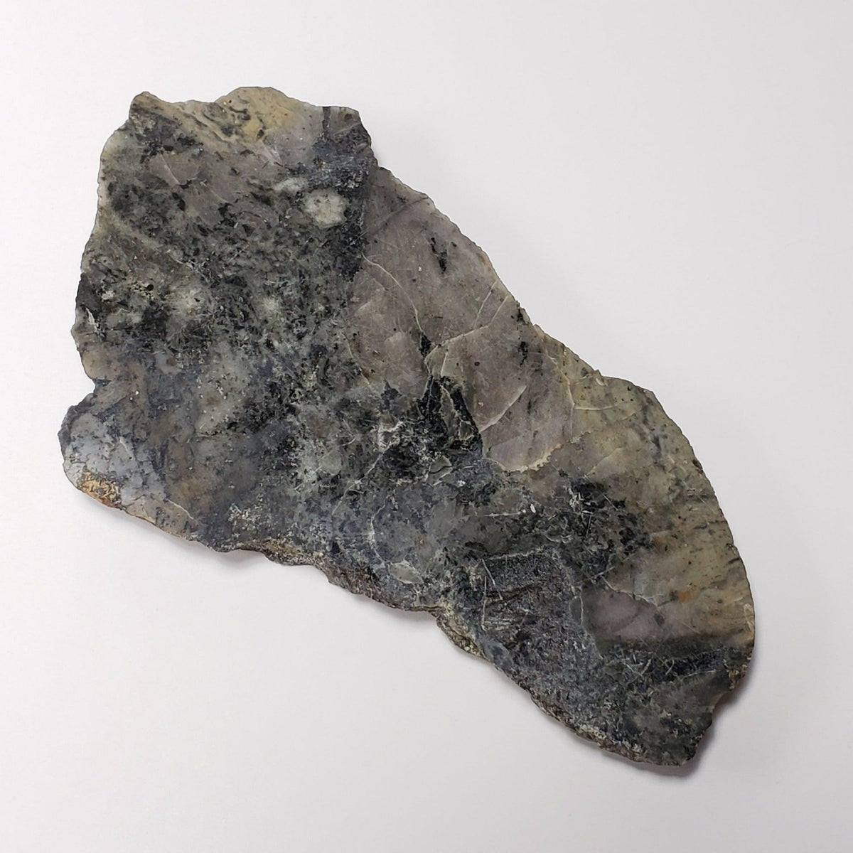  Black Onaping Slice | 102.5 Grams | Impactite | Sudbury Structure, Canada | SO24 3