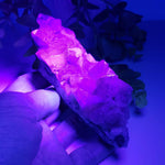  Calcite with Hematite on Matrix | 258.4 grams | Fluorescent Crystal | Lane's Quarry, Westfield MA | SO24 8