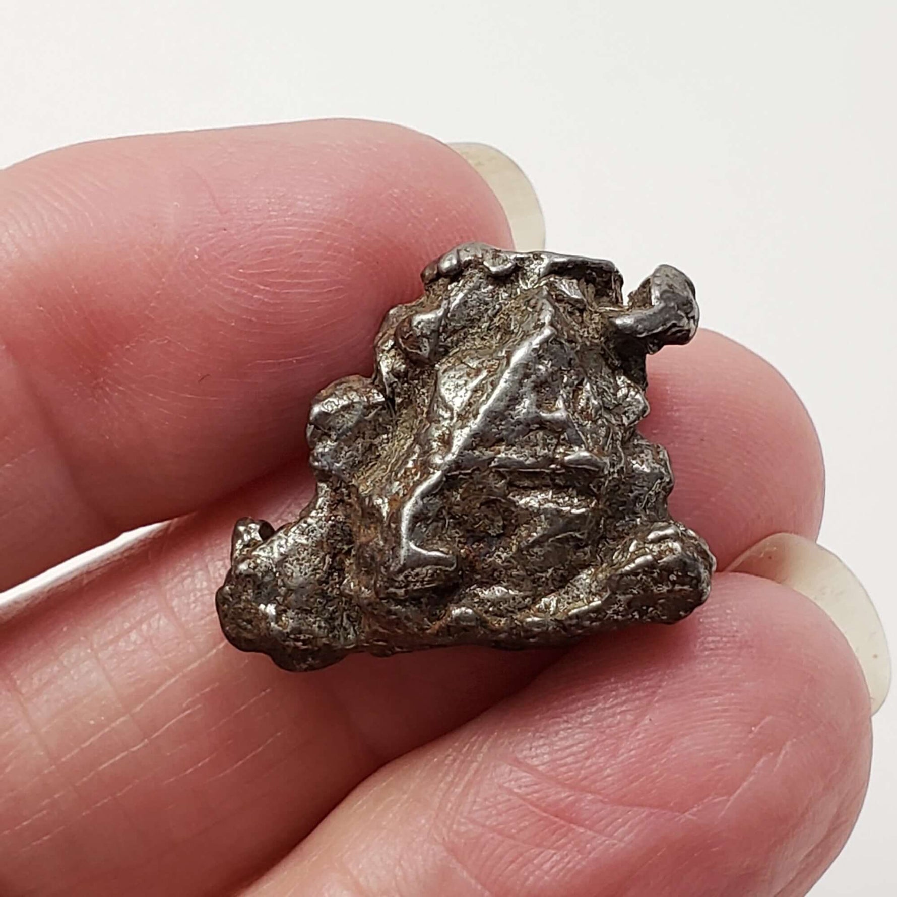  Campo del Cielo Crystal Meteorite | 9.45 Grams | Fragment | Iron IAB-MG | Argentina SO24 7