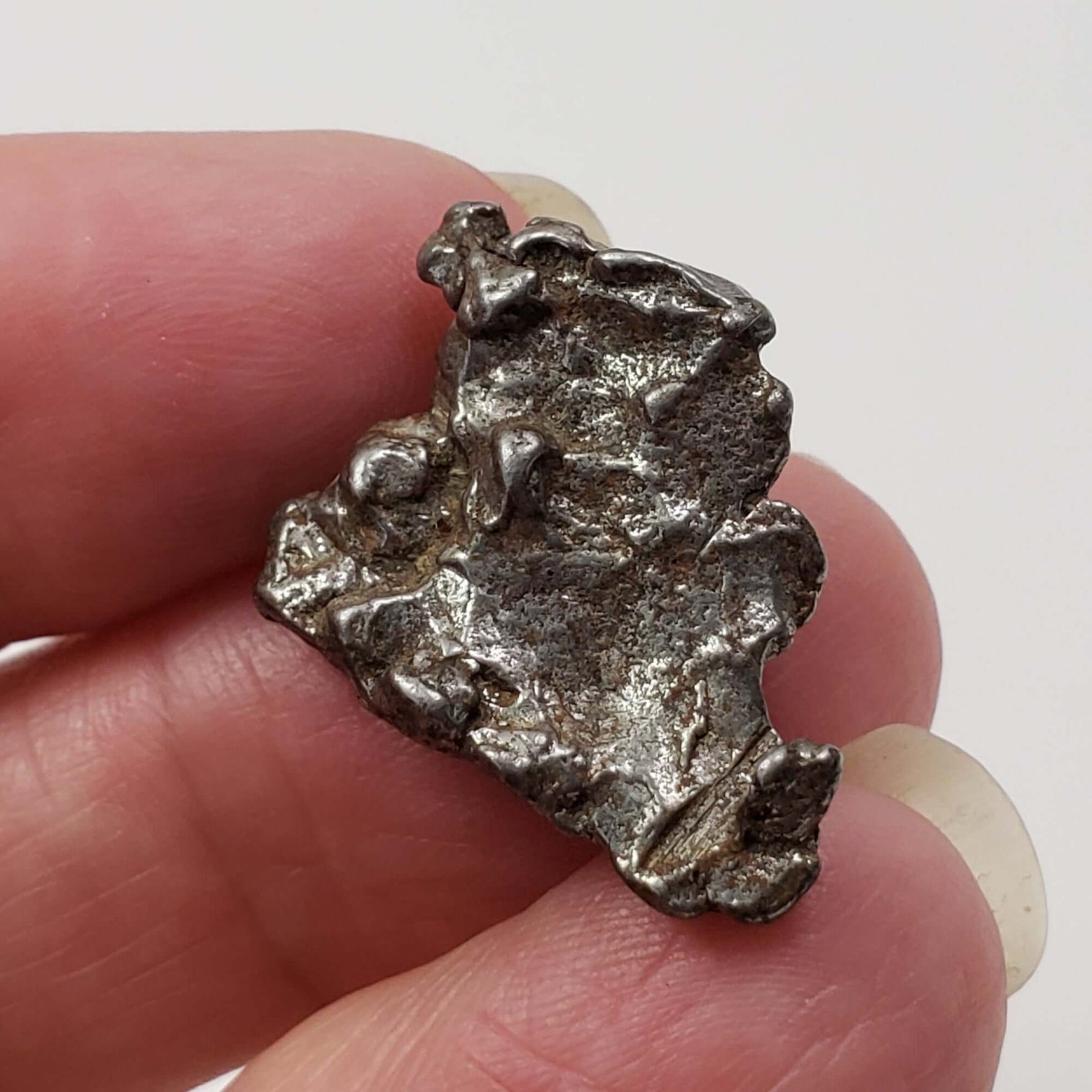  Campo del Cielo Crystal Meteorite | 9.45 Grams | Fragment | Iron IAB-MG | Argentina SO24 8