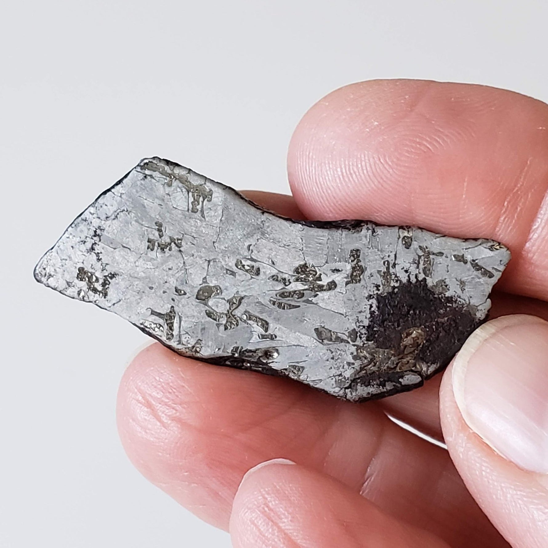  Canyon Diablo Meteorite | 21.7 Grams | End Cut | Iron IAB-MG | Arizona U.S.A. | SO24 7