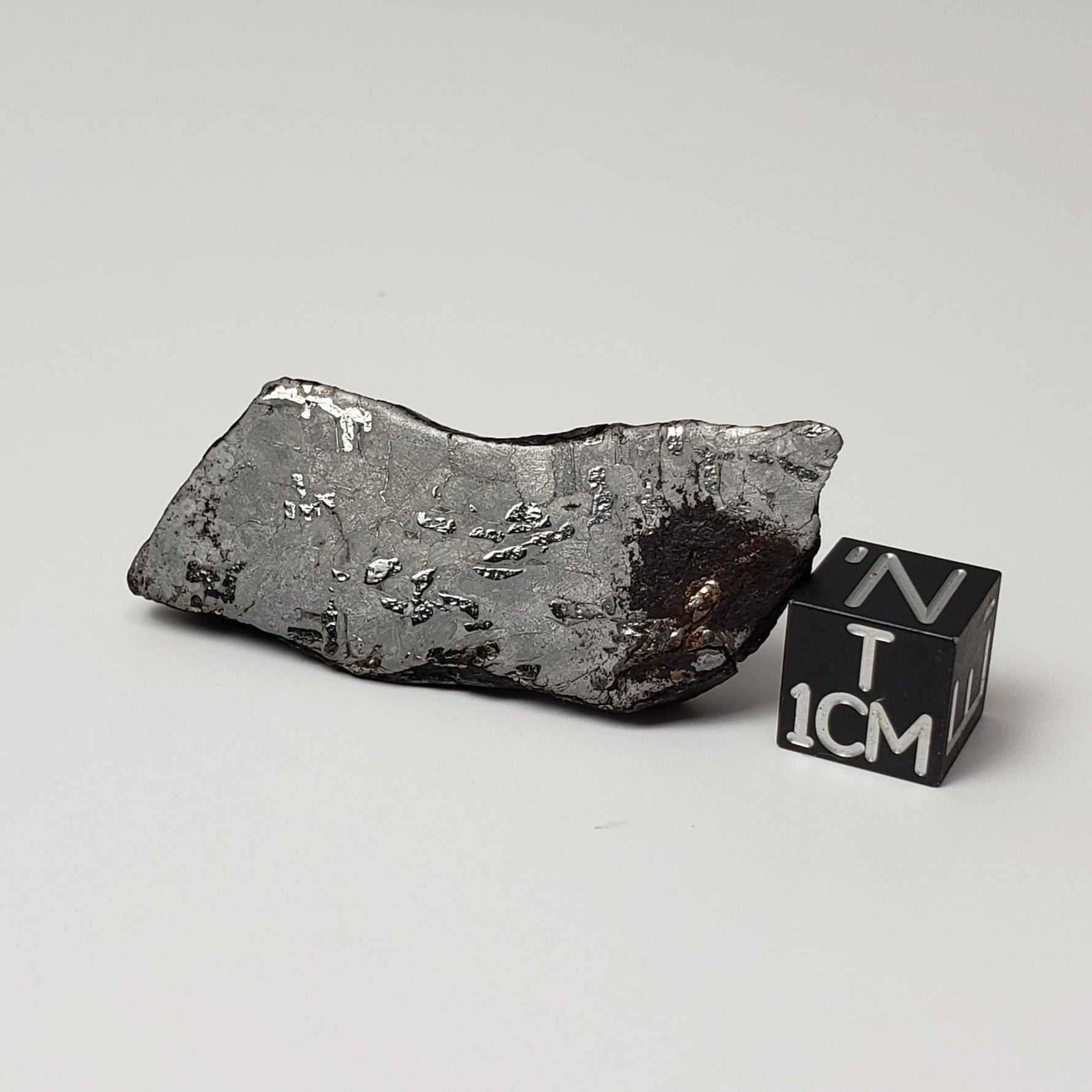  Canyon Diablo Meteorite | 21.7 Grams | End Cut | Iron IAB-MG | Arizona U.S.A. | SO24 