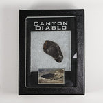  Canyon Diablo Meteorite-in-a-Box | 11.6 Grams | Individual | Iron IAB-MG | Arizona U.S.A. | SO24 1