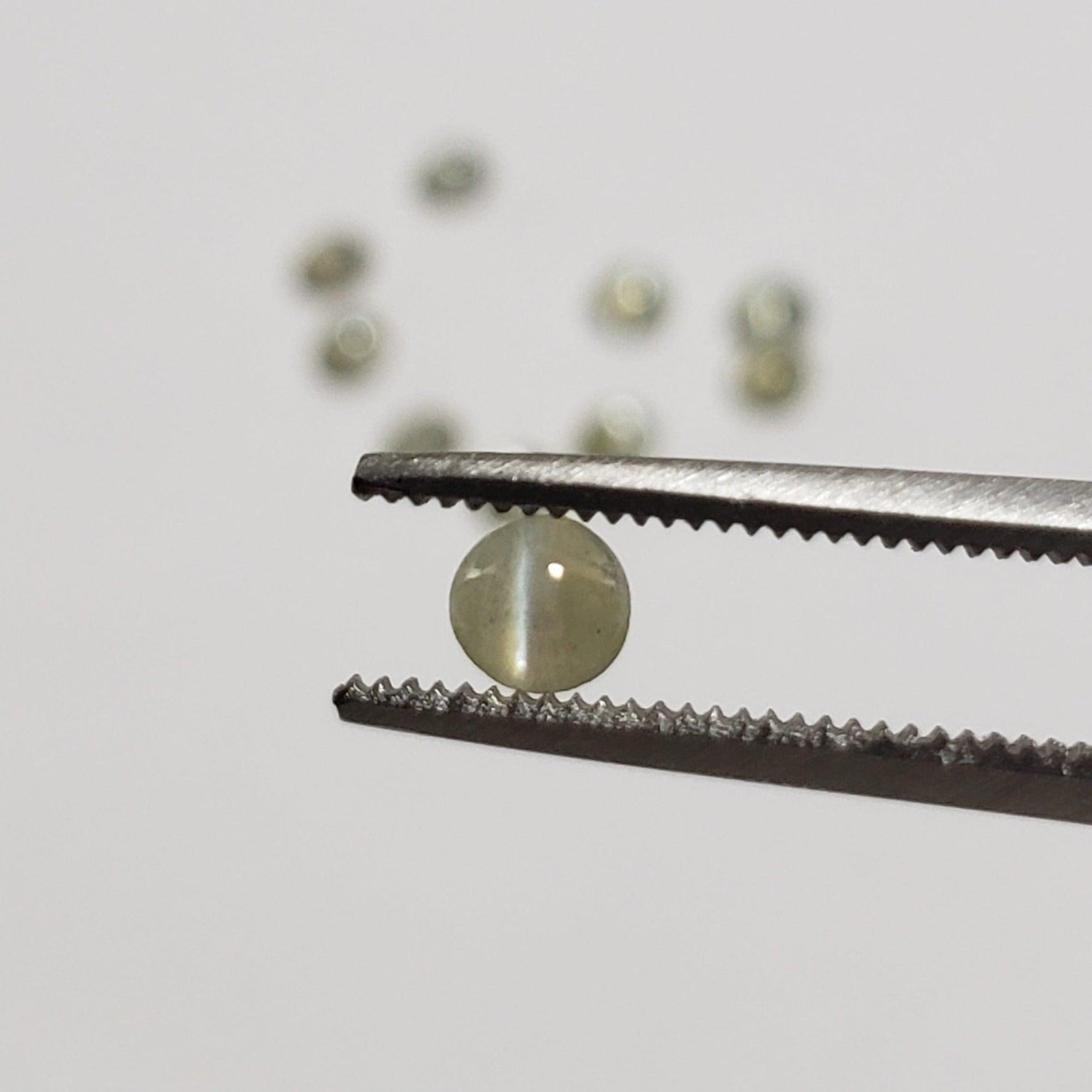  Chrysoberyl Cats Eye | Round Cabochon | 3.3 mm SO24 3