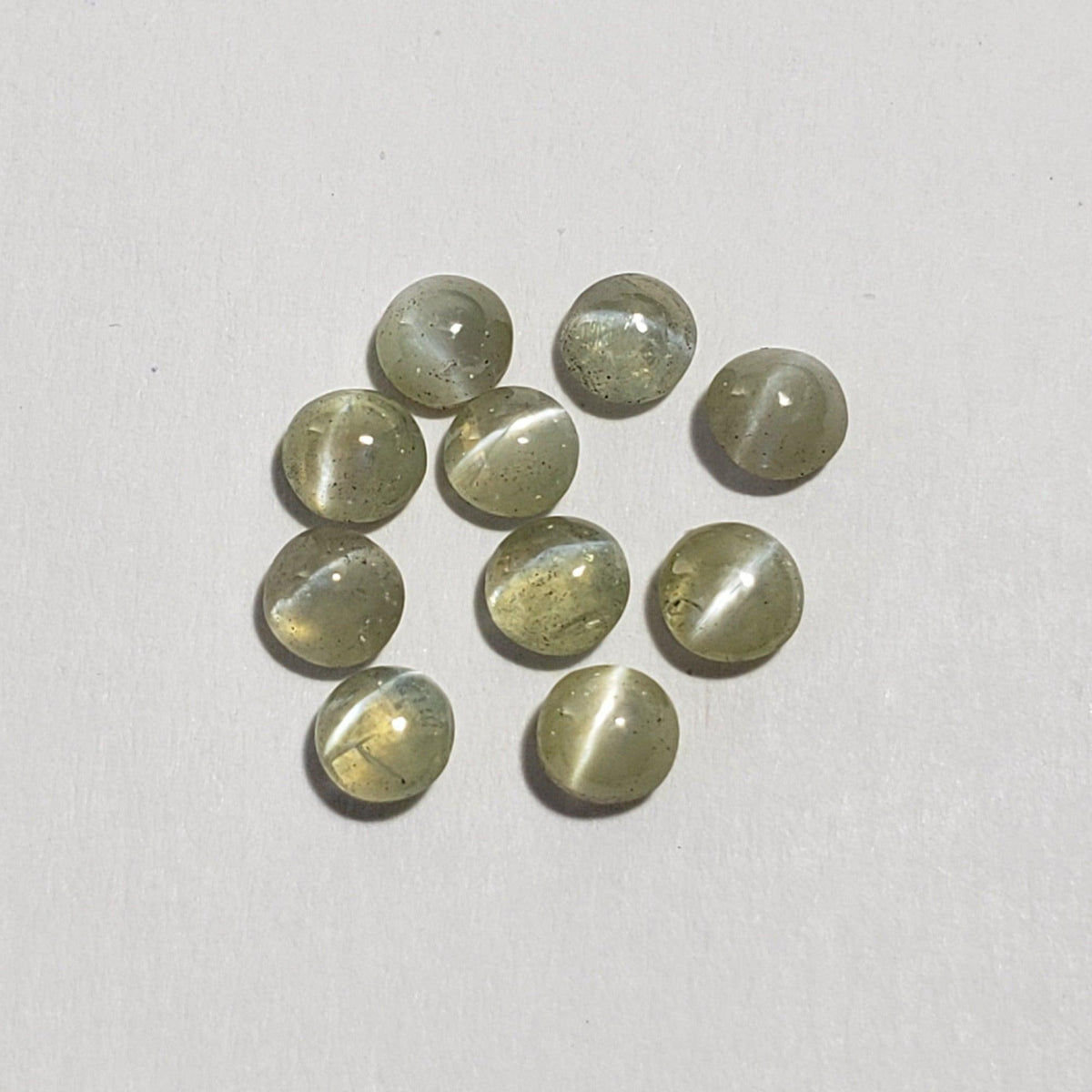  Chrysoberyl Cats Eye | Round Cabochon | 3.3 mm SO24 5