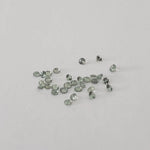  Chrysoberyl | Round Cut | Green | 1.0mm 3