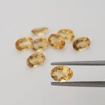  Citrine | Oval Cut | Yellow | 7x5mm 