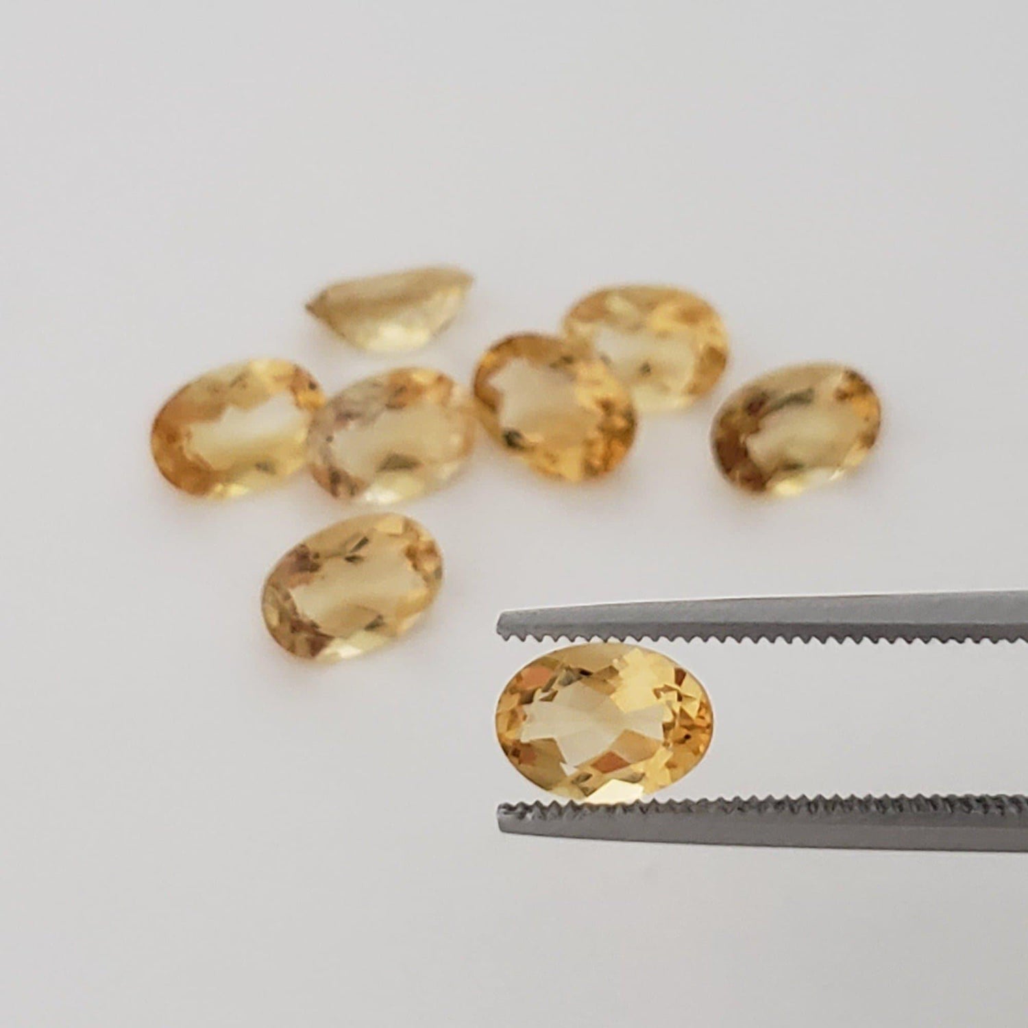  Citrine | Oval Cut | Yellow | 7x5mm 