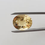  Citrine | Unheated Citrine | Oval Facet | Golden Yellow | 15.5x12.9mm 9.66ct | Madagascar | SO24 1