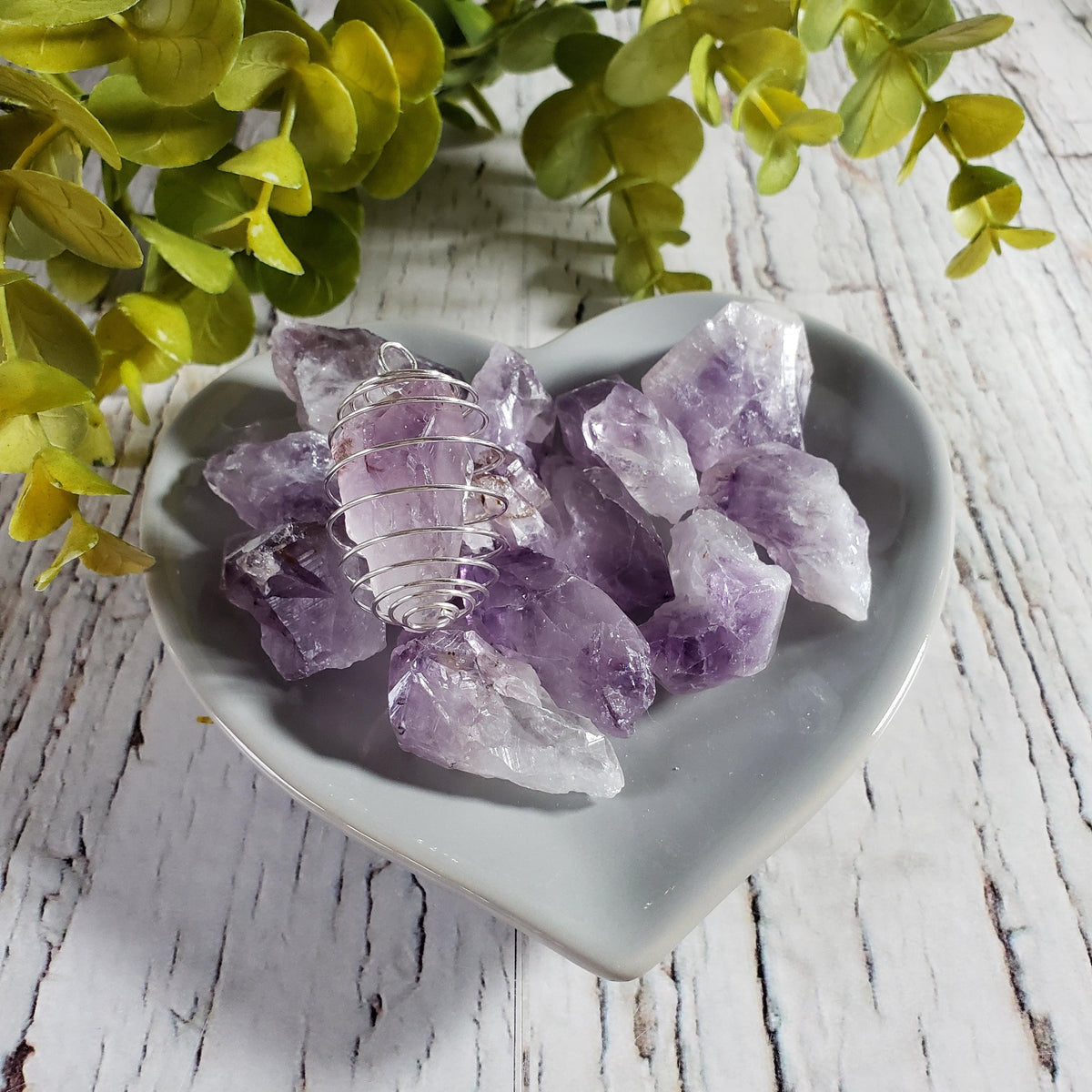  Crystal Cage Pendants | Assorted Raw Crystals | Crystal Pendant 3