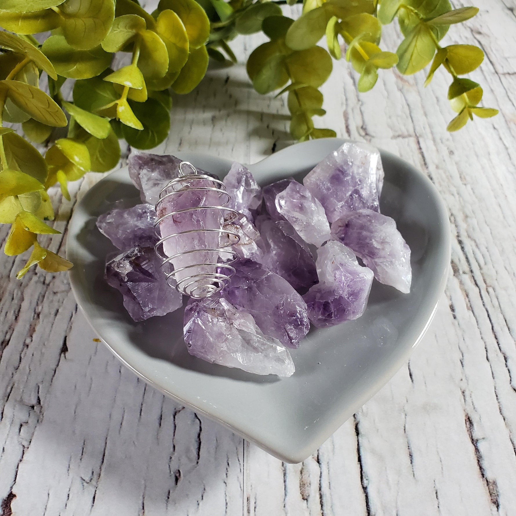  Crystal Cage Pendants | Assorted Raw Crystals | Crystal Pendant 3