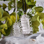  Crystal Cage Pendants | Assorted Raw Crystals | Crystal Pendant 7