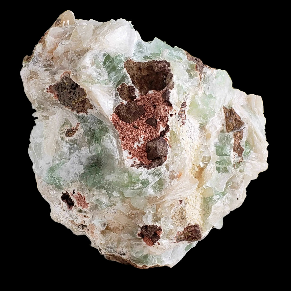  Cubic Green Apophyllite, Stilbite and Scolecite Spray | 1.33 KG | Crystal | Panvel India 4