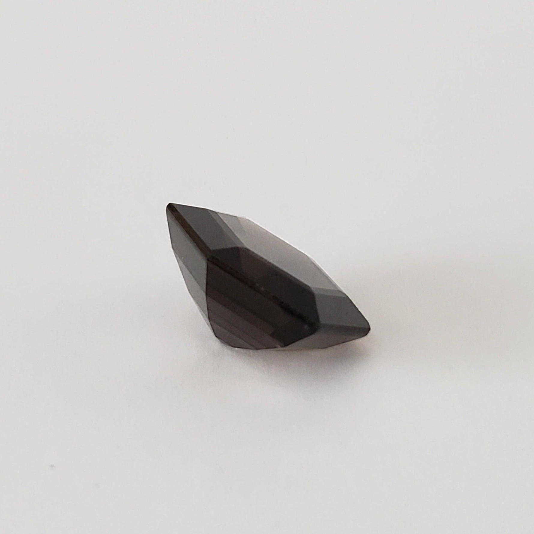  Dark Smoky Quartz | Modified Hexagon Cut | 19x13mm 9.6ct 5
