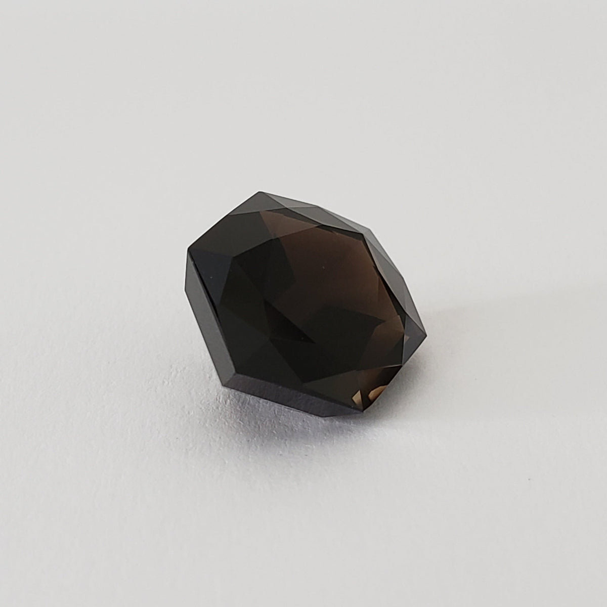  Dark Smoky Quartz | Modified Hexagon Cut | 20x13.5mm 11.73ct 4