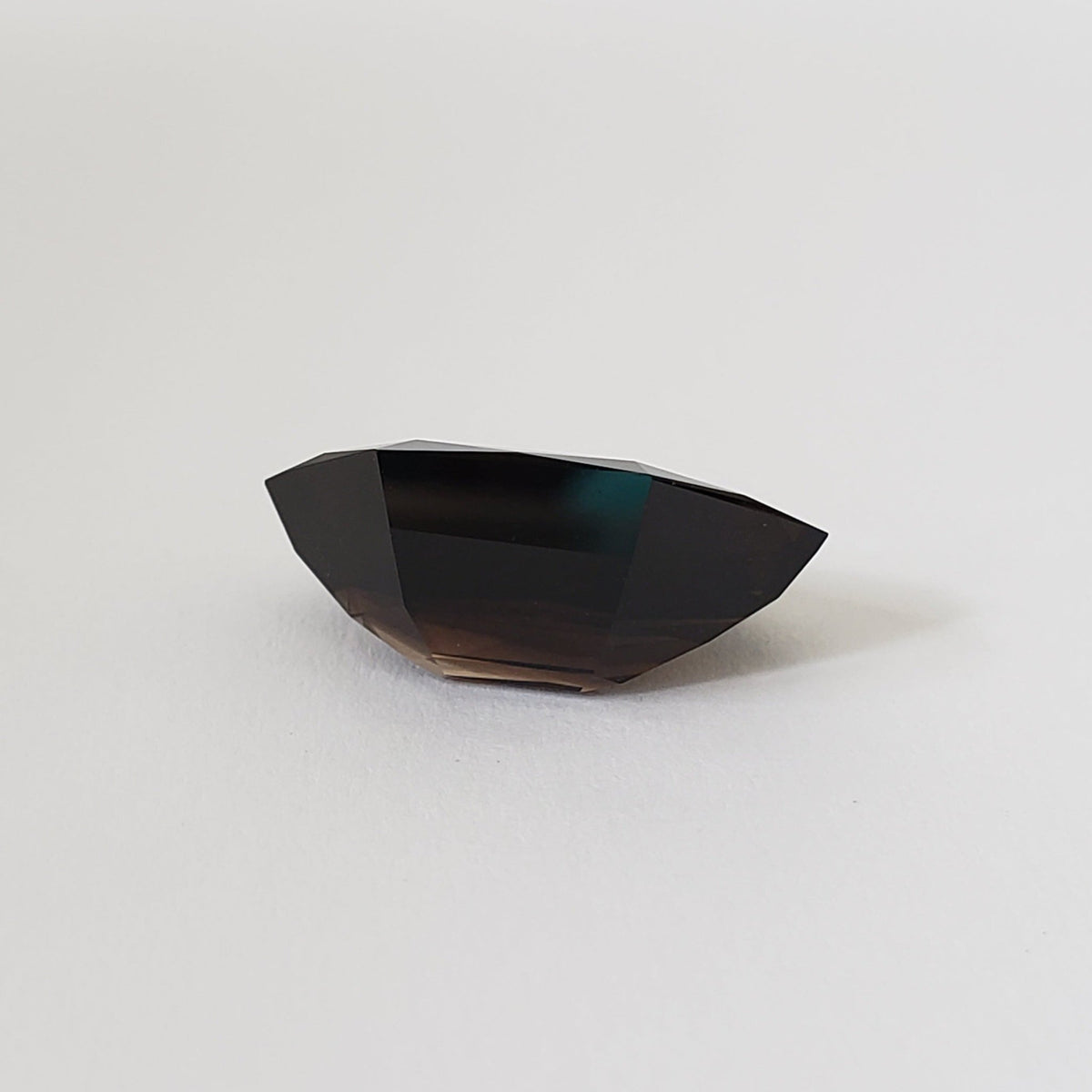  Dark Smoky Quartz | Modified Hexagon Cut | 20x13.5mm 11.73ct 5