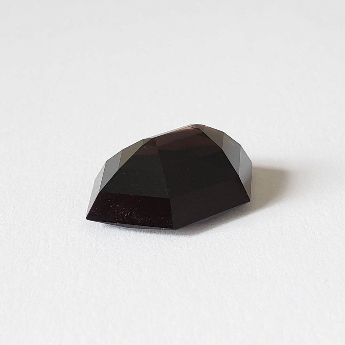 Dark Smoky Quartz | Modified Hexagon Cut | 20x13.5mm 11.73ct 6