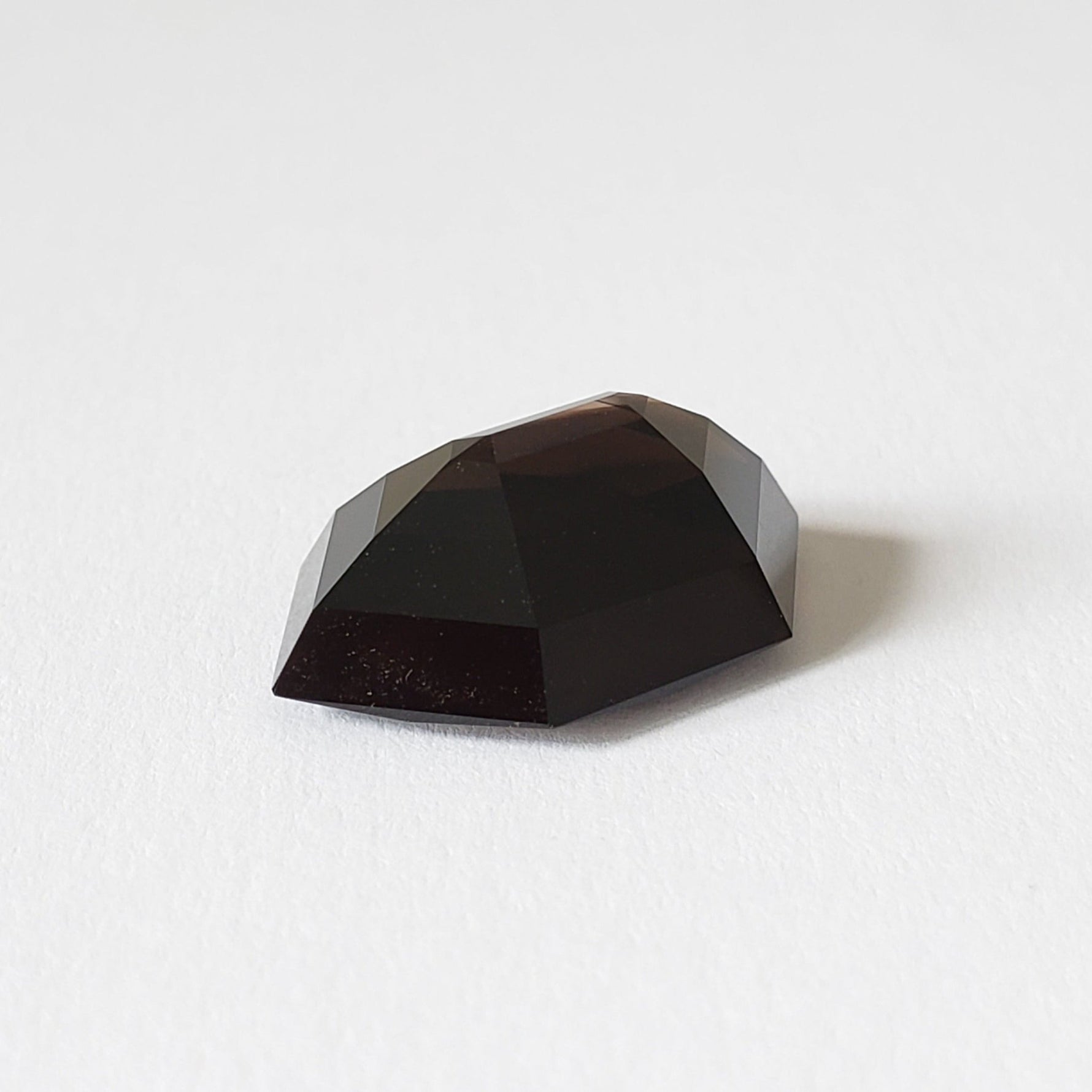  Dark Smoky Quartz | Modified Hexagon Cut | 20x13.5mm 11.73ct 6