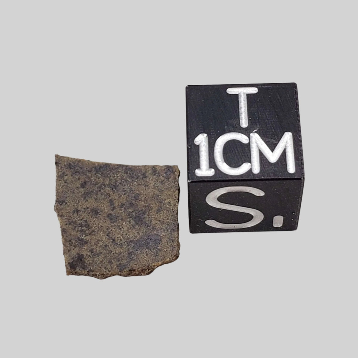  Dhofar 019 Meteorite | .382 Gr | Slice | Martian Basaltic Shergottite | Mars | Rare 