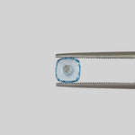  Diamond in Topaz | Cushion Cut | Sky Blue | 6 mm 1.30ct 1