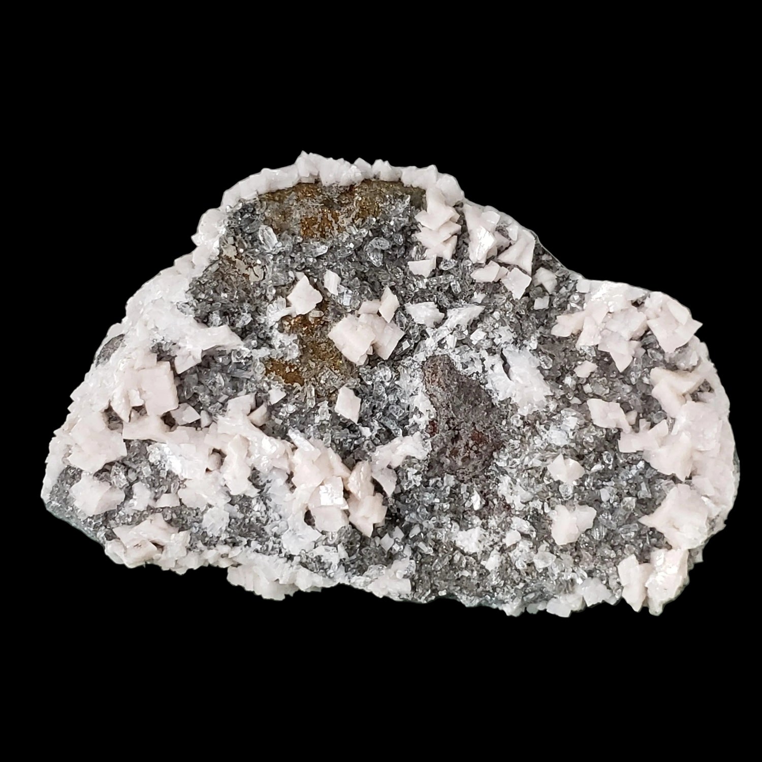  Dolomite, Calcite, Pyrite and Quartz Cluster | AAA Crystal | 1.68 KG | Quebec, Canada 4