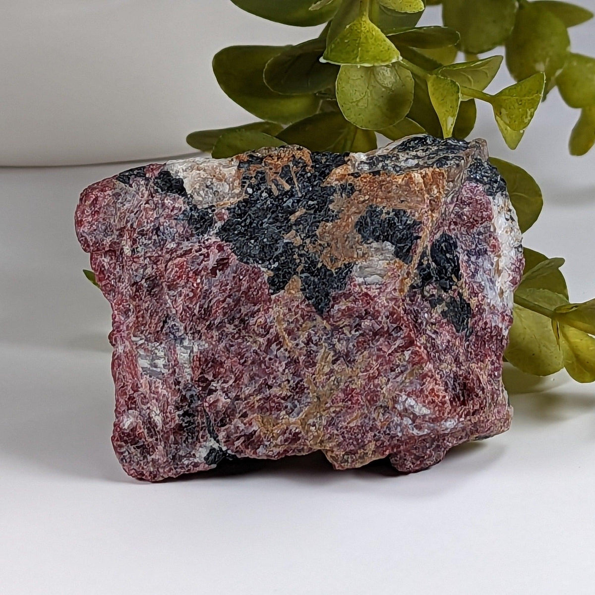 Eudialyte | Fluorescent under UV light | 201.62 grams | Kipawa, Quebec, Canada  | SO24 
