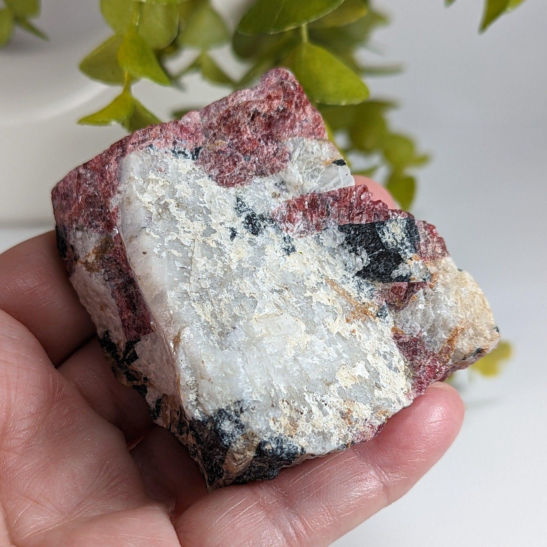  Eudialyte | Fluorescent under UV light | 201.62 grams | Kipawa, Quebec, Canada  | SO24 3