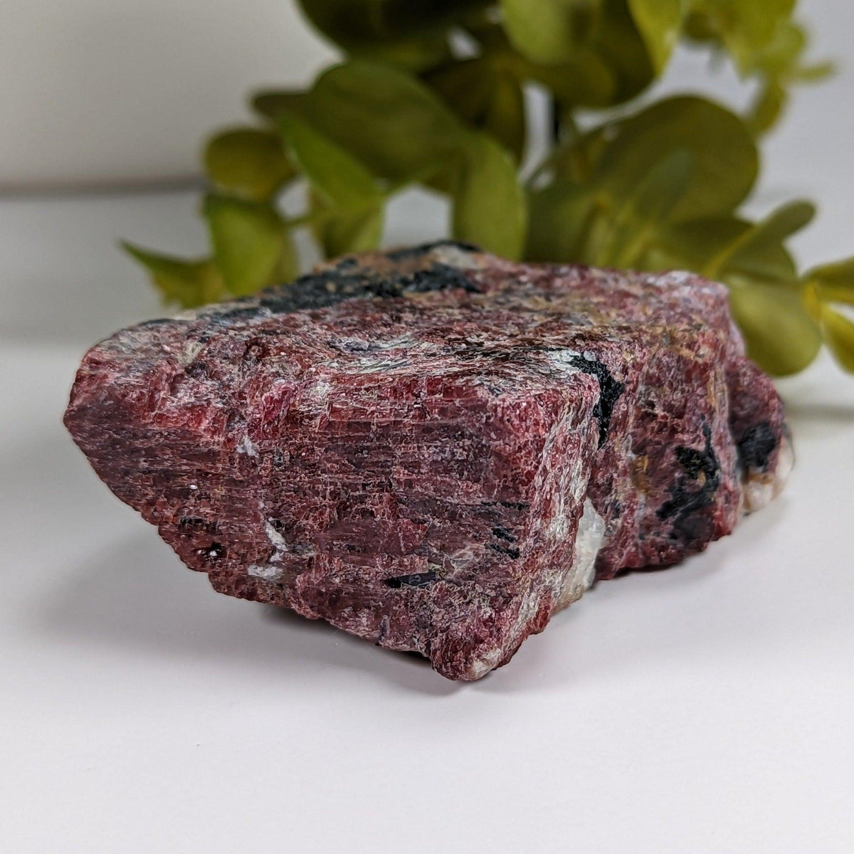  Eudialyte | Fluorescent under UV light | 201.62 grams | Kipawa, Quebec, Canada  | SO24 6