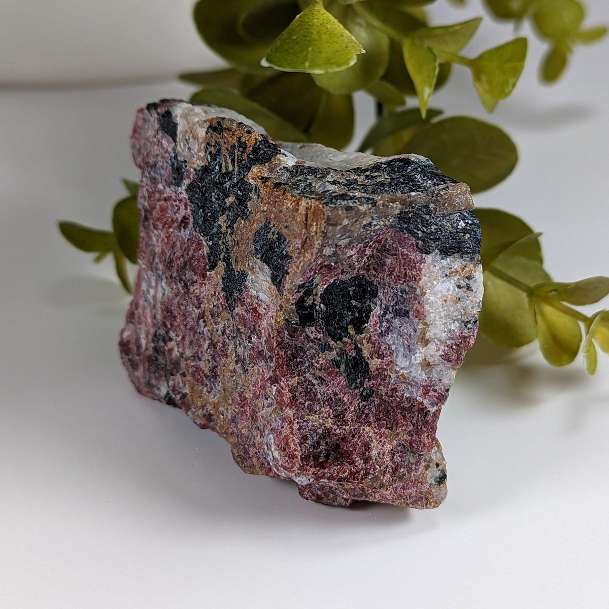  Eudialyte | Fluorescent under UV light | 201.62 grams | Kipawa, Quebec, Canada  | SO24 7