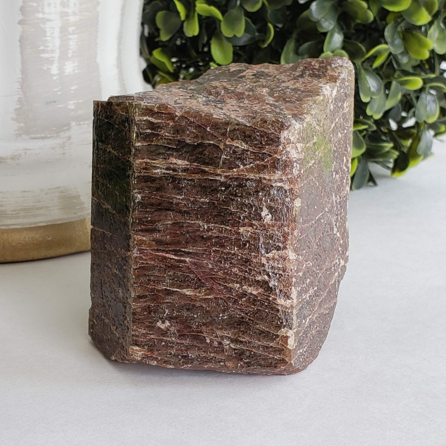  Fluorapatite Crystal | 584 grams | 6 Sided Crystal | Otter Lake, QC, Canada 1