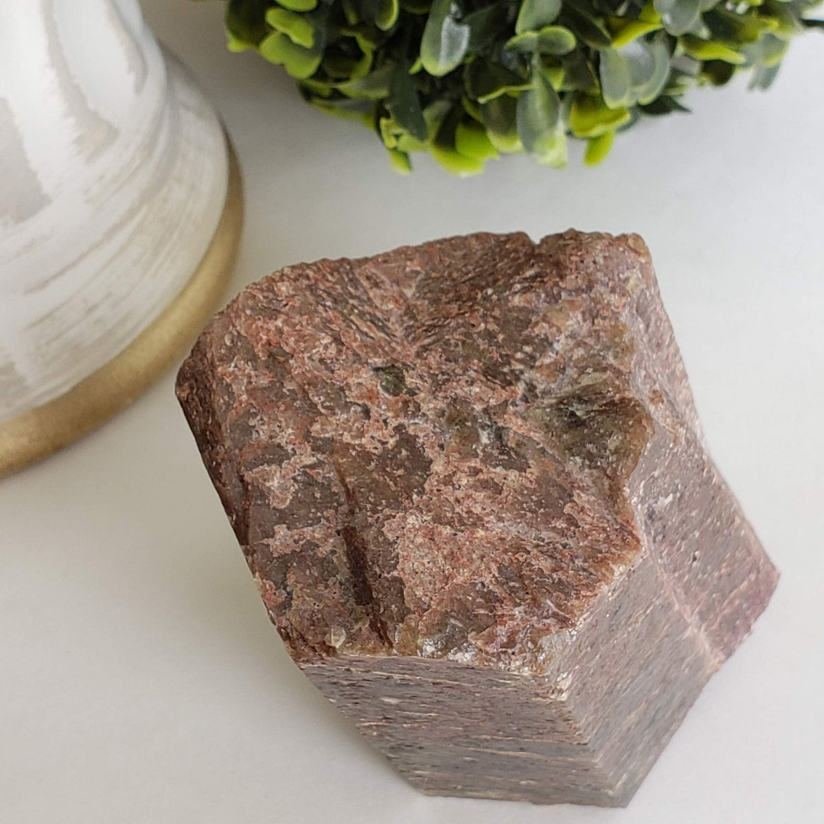  Fluorapatite Crystal | 584 grams | 6 Sided Crystal | Otter Lake, QC, Canada 6