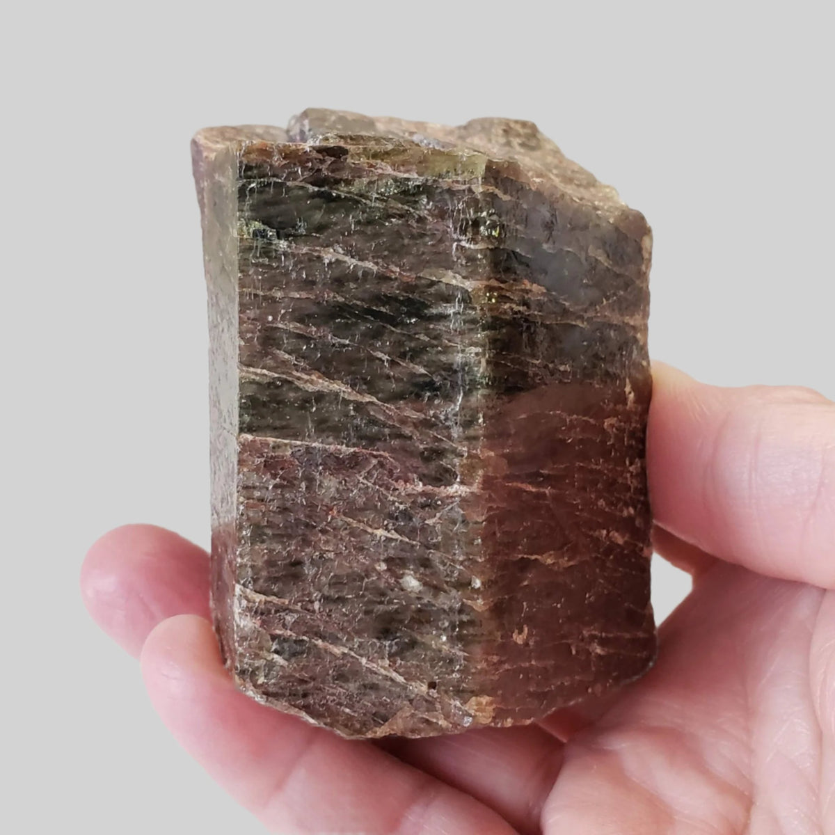  Fluorapatite Crystal | 584 grams | 6 Sided Crystal | Otter Lake, QC, Canada 