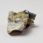  Fluorapatite Crystals on Matrix | Perky Box Thumbnail Specimen | Greenwood, Maine | SO24 3