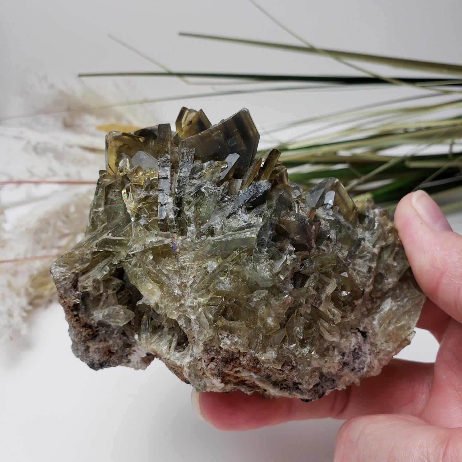  Fluorite Cluster | Fluorescent Mineral | 557 Grams | El Haman, Morocco 